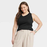 A New Day Women's Ribbed Tank