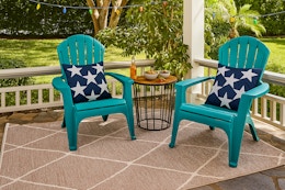 Hurry — $19.98 Adirondack Chairs at Lowe's (Multiple Colors) card image