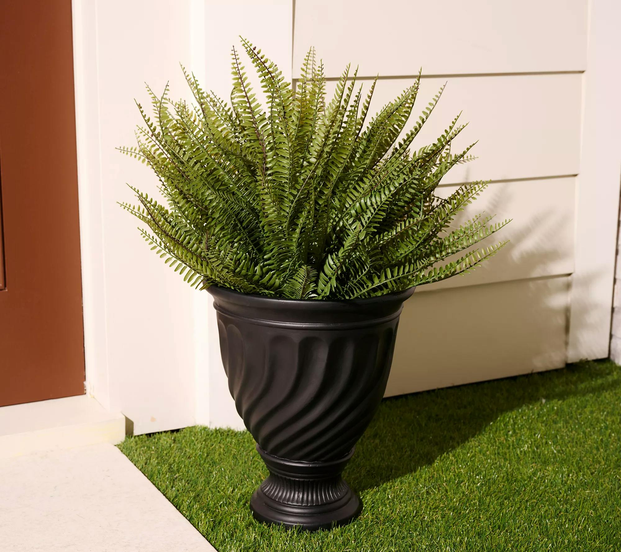 Garden Reflections Fern with Planter
