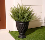 Garden Reflections Fern with Planter