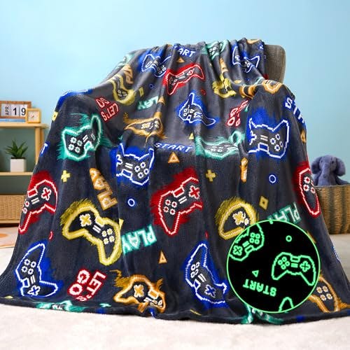 Glow-in-the-Dark Kids' Blanket