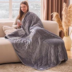 Heated Electric Throw Blanket