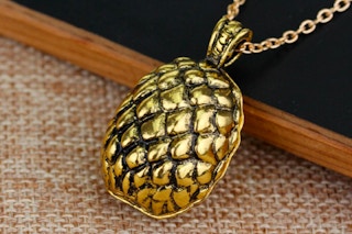 gold game of thrones dragon egg necklace