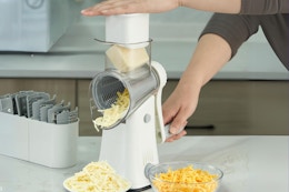 Rotary Cheese Grater, $19 on Amazon (Reg. $38) card image