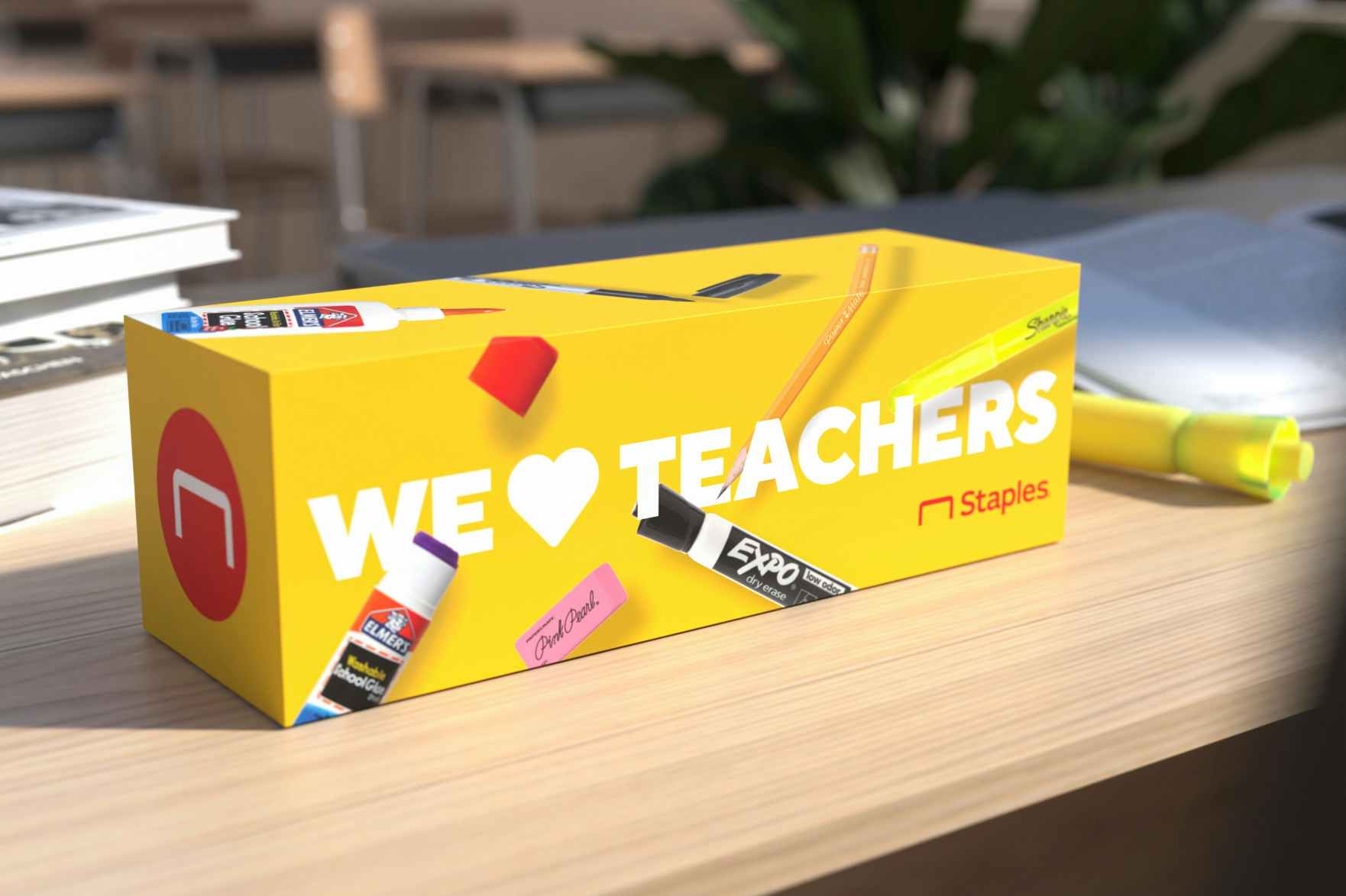 Teacher Appreciation Week Deals Include a Free Supply Box at Staples
