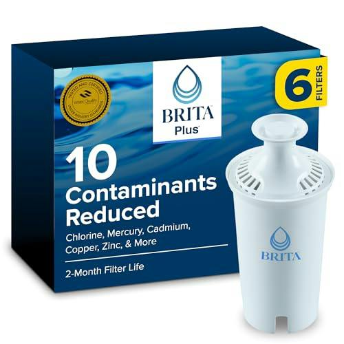 Brita Plus Water Filter 6-Pack