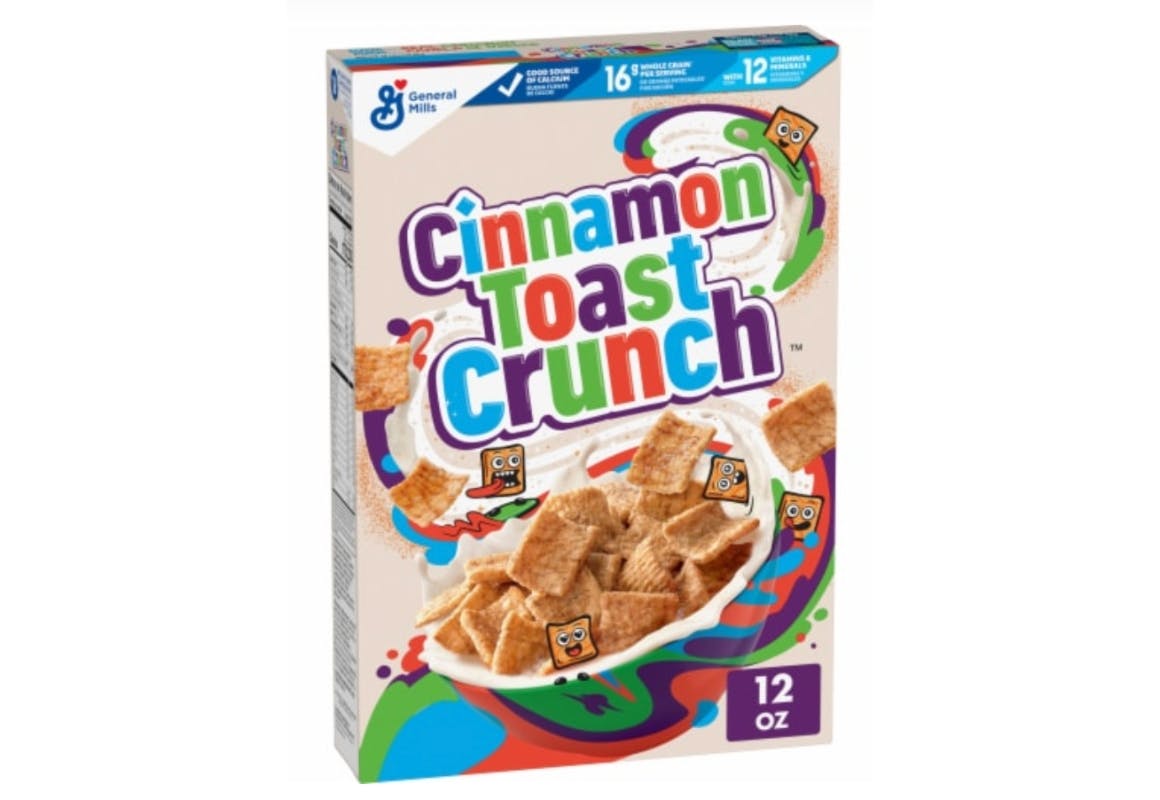 4 General Mills Cereal Boxes