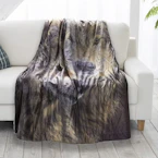 Sherpa Fleece Throw Blanket