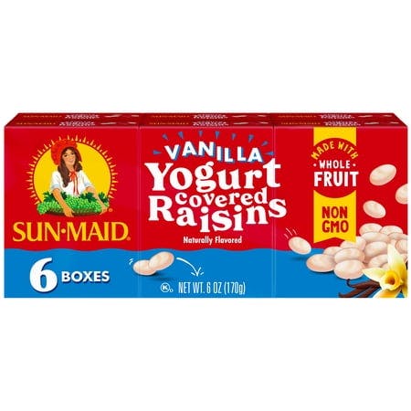 Sun-Maid Yogurt Raisins 6-Pack