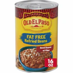 2 Old El Paso Refried Beans