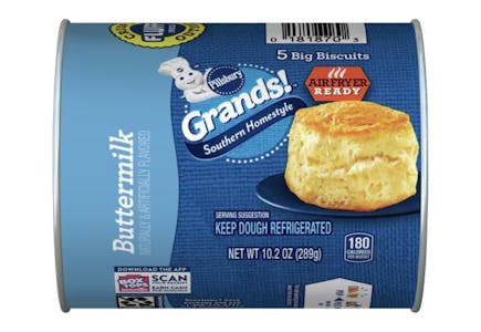 4 Pillsbury Grands Biscuits