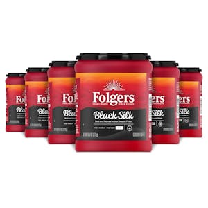 Folgers Black Silk Coffee 6-Pack