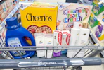 walgreens groceries in shopping cart