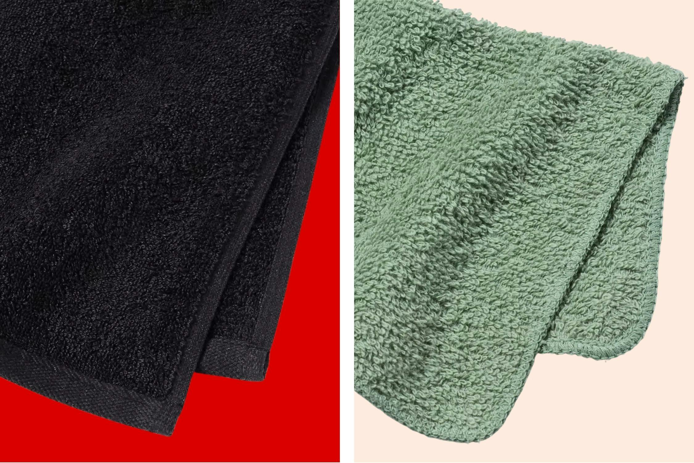 Target washclothes (close up shots)