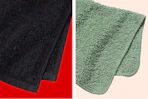 Target washclothes (close up shots)