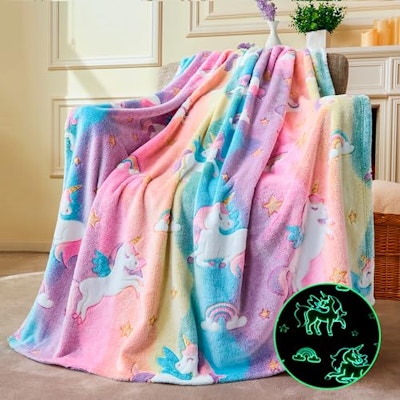 Glow-in-the-Dark Kids' Blanket