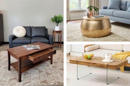 The Home Depot Has Coffee Tables for Up to 82% Off Right Now card image