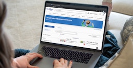 Someone looking at coupons on the Kroger website