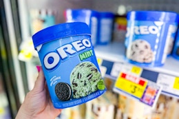 Ice Cream Savings at Dollar General: Cheap Oreo, KitKat, and M&M's card image