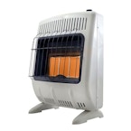 Vent Free Radiant Dual Fuel Heater