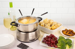 The Home Depot Nostalgia fondue set