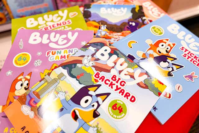 Bluey Book Sale at Target: Get Coloring and Board Books Starting at $3.32 card image