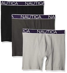 Nautica Men's Boxer Briefs 3-Pack
