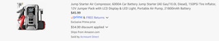 Amazon Jump Starter and Air Compressor 2025 2