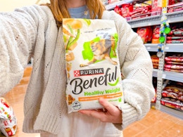 Get 3.5-Pound Bags of Beneful Dog Food for $3.98 at Walmart With Ibotta card image