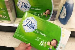 puffs facial tissue 8 pack target