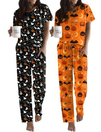 Ekouaer Women's Pajama 2-Pack