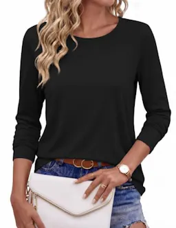 Ekouaer Women's Long Sleeve Thermal Top