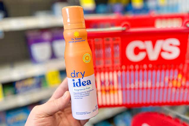 New Dry Idea Deodorant Spray, as Low as $3.99 at CVS card image