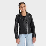 Kids' Art Class Faux Leather Jacket