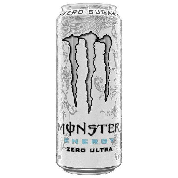 2 Monster Energy Zero Ultra Drinks