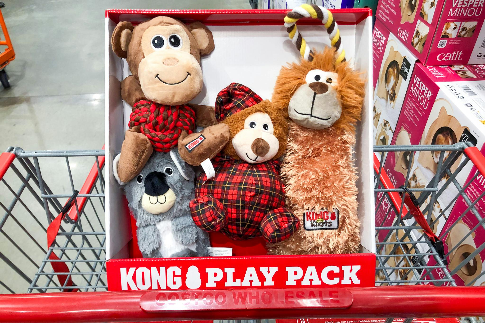 Kong Play 4 Pack Dog Toys Only 15 79