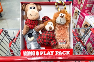 costco kong play 4-pack dog toy 1