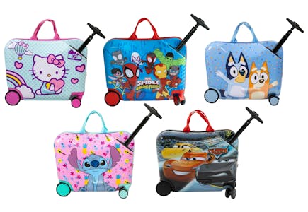Kids' Character Ride-on Luggage