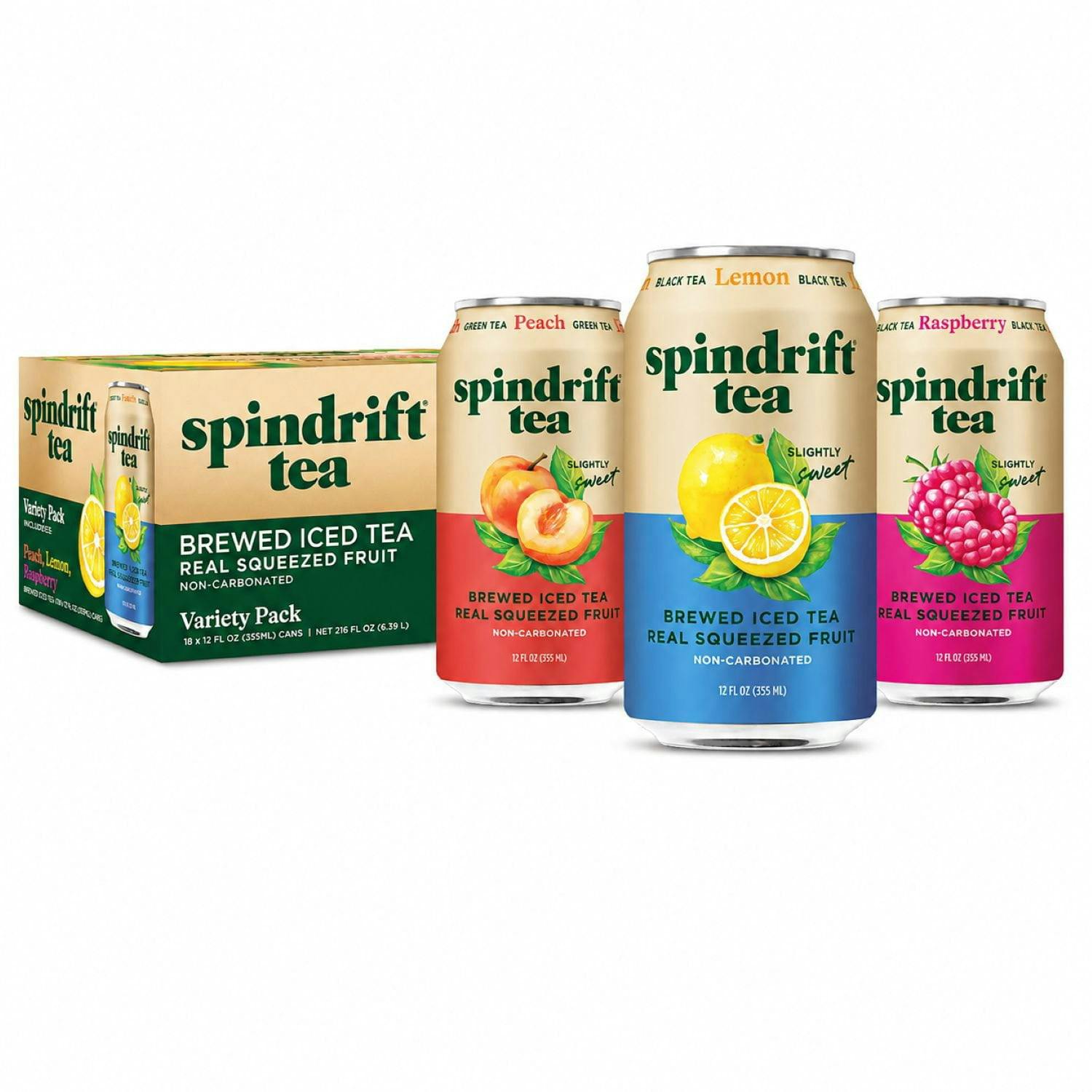 Spindrift Tea 18-Pack