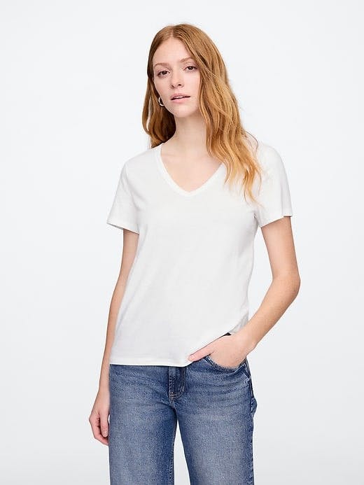 Gap Factory Favorite V-Neck T-Shirt