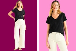Walmart Free Assembly women's tee
