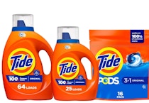 3 Tide Detergents (105 Loads)