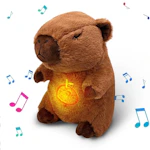 Capybara Breathing Stuffed Animal