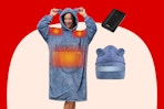 Heated Wearable Blanket Hoodie
