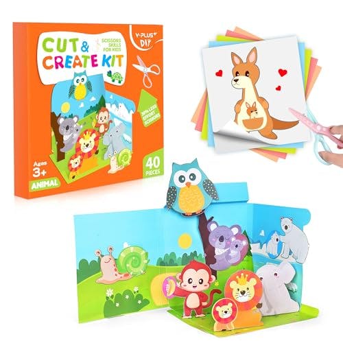 Scissor Skills Activity Book