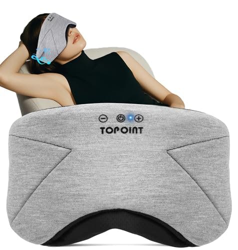Sleep Mask with Bluetooth Headphones