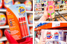 tide lipton pepsi collage