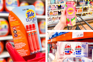 tide lipton pepsi collage