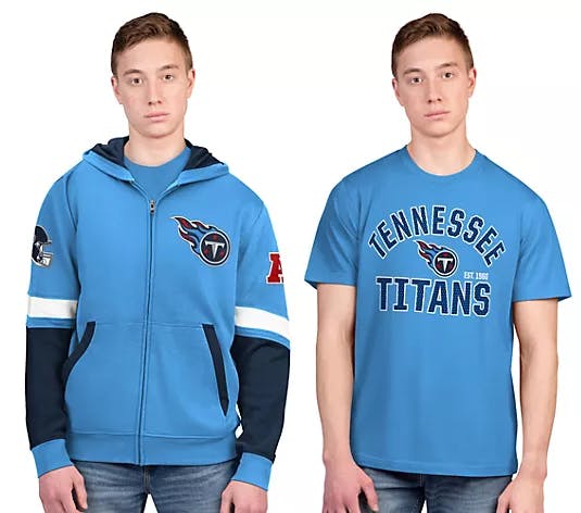 NFL T-Shirt and Hoodie Combo