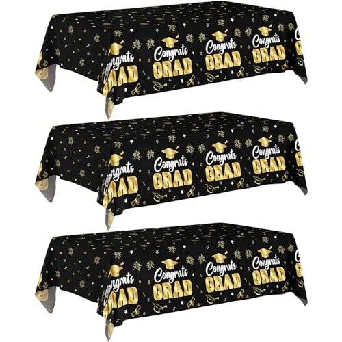 Graduation Tablecloth 3-Pack